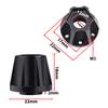DJX 4pcs 12mm Hex Aluminum 1.9" or 2.2" Wheel Hub Extension Adapter for 1/10 RC Crawler Axial SCX10 TRX4 D90 (18mm Extension) view 4