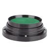 Akozon Automatic Cup for KTV Pubs & Bars - Transparent Design with Black Lid for Privacy - Electric Cup with Green Sponge Base view 4