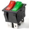 2Pcs 2x2 4x4 12V Light Double Switch for Kids Ride onToys car Accessory 24v Forward Reverse high Low Speed Switch Button Double Pole Double Throw Switch Compatible with Power Wheels view 1