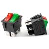 2Pcs 2x2 4x4 12V Light Double Switch for Kids Ride onToys car Accessory 24v Forward Reverse high Low Speed Switch Button Double Pole Double Throw Switch Compatible with Power Wheels view 2