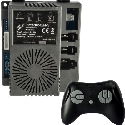 HY2005RX-RM-24V Remote Control and Receiver for Ride On Car Controller Control Box Accessories for Kids Powered Wheels Children Electric Replacement Parts