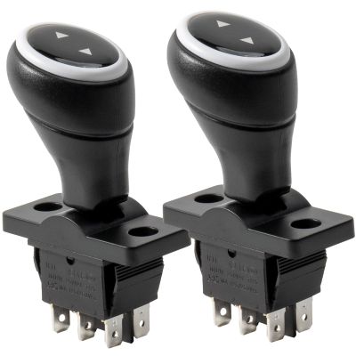2PCS 6V 12V weelye Kids Bumper car Joystick Replacement Parts Forward Reverse Switch Joystick,Children's car Rotation 360 Degrees Toy car Push Rod Automatic Reset Switch