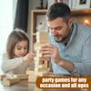 Magictodoor Spanish Learning Games for Kids | Stacking Tower Game | Bilingual Gifts for Family Classroom | 54 Blocks with Hilarious Commands | Ideal Board Game view 3