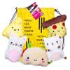 Taco Cat Goat Cheese Pizza Wildly Entertaining Plush Mittens Set | Official Game Accessories Bundle 5 Character Plush Mittens, 1 Drawstring Bag, and Instructions | Kids Birthday Gift | Ages 8+ view 1