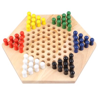 Chinese Checkers Set, Chinese Checkers Set, Colorful Chess with Chess Pieces for Kids Adults for Home Travel Camping