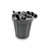 Generic Articulating Trash Panda Fidget with Trashcan | Articulated Joints ADHD, Autism, Relief Anxiety view 1