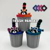 Generic Articulating Trash Panda Fidget with Trashcan | Articulated Joints ADHD, Autism, Relief Anxiety view 2