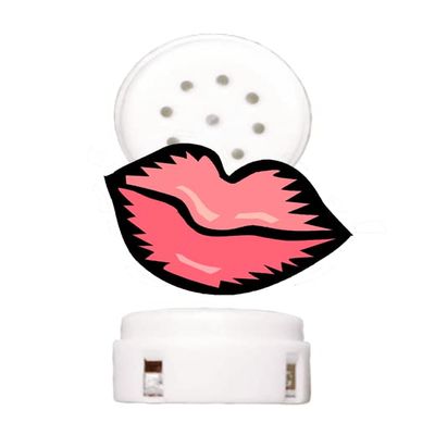 Plush Gear Kissing Sound Module for Stuffed Animals, Pre-Recorded Smooch Sound Recorder Device, Universal Insert for Plush Toys, Romantic Heartbeat Voice Chip for Plushies Gifts DIY Toy Accessories