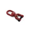 1/10 Scale Trailer Hitch Shackle Winch Pulley Snatch Block Buckle Rescue Chain for RC Crawler Axial SCX10 Wraith TRX4 TRX6 VS4 Parts (Color : RD-4) view 1