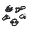 1/10 Scale Trailer Hitch Shackle Winch Pulley Snatch Block Buckle Rescue Chain for RC Crawler Axial SCX10 Wraith TRX4 TRX6 VS4 Parts (Color : RD-4) view 4