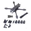 LSFWJP For Mark5 HD 225mm Carbon Fiber FPV Frame Kit 5inch for Analog Digital RC Quadcopter FPV Racing Drone BN220 GPS DIY parts (Color : A analog black) view 1