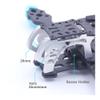 LSFWJP For Mark5 HD 225mm Carbon Fiber FPV Frame Kit 5inch for Analog Digital RC Quadcopter FPV Racing Drone BN220 GPS DIY parts (Color : A analog black) view 3