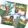 100pcs Dinosaur Napkins - 13x13 Inches Disposable Dino Party Decorations for Kids & Baby Showers view 4