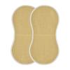 1Pc Khaki 02 Burp Cloth,Unisex Large Absorbent Soft Cotton Muslin Burping Cloths for Newborn Boys Girls,11x22in,Khaki 02 view 2