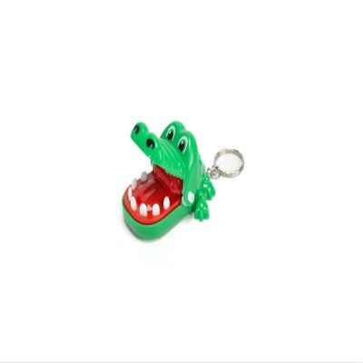 noris 606132081 Mini Biting Crocodile, Skill Game for Children from 3 Years, Green