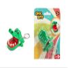noris 606132081 Mini Biting Crocodile, Skill Game for Children from 3 Years, Green view 4