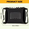 Baby Wipes Dispenser, Portable Wet Wipes Pouches Dispenser, Canvas Refillable Wipe Holder, Keeps Wipes Fresh, Reusable Travel Wet Wipe Pouch for Outdoor Outing Camping Hiking view 2
