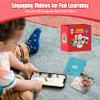 ALSOLIFE 80 Verb Cards Speech Therapy, Videos for Fun Learning, Sturdy and Durable Action Verbs Flash Cards for Kids, Speech Therapy Materials for Autism Non Verbal Autistic Kids Ages 4-8 view 2