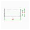 BMDQ 10pcs 9x13x12.5mm Colourful Aluminum Washer Round Protective Bushing Standoff Spacer Gasket DIY Model Parts (Color : Golden, Size : 9x13x12.5mm) view 3