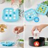 Clear Ice Cube Maker for Whiskey & Cocktails, Non-BPA Premium Silicone Ice Cube Molds, Easy-Release Sphere Ice Maker (2 PACK Blue) view 4