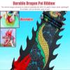 CMYUN Dragon Poi Adult Dragon Poi/Silk Dragon Ribbon Dance Black, Fitness Gym Art Dragon Streamer - 6/8/10/12m, Portable Exercise Ribbon Kite Dancer with Bag (Size : Length - 8m/26ft) view 3