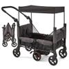 Contours Curve 360 Lightweight Double Baby Stroller Wagon for 2 Kids, Fits Infant Car Seats, Ultra Maneuverable, Easy in and Out for Toddlers with Deep Footwell, Storage Pockets and Adjustable Handle view 1