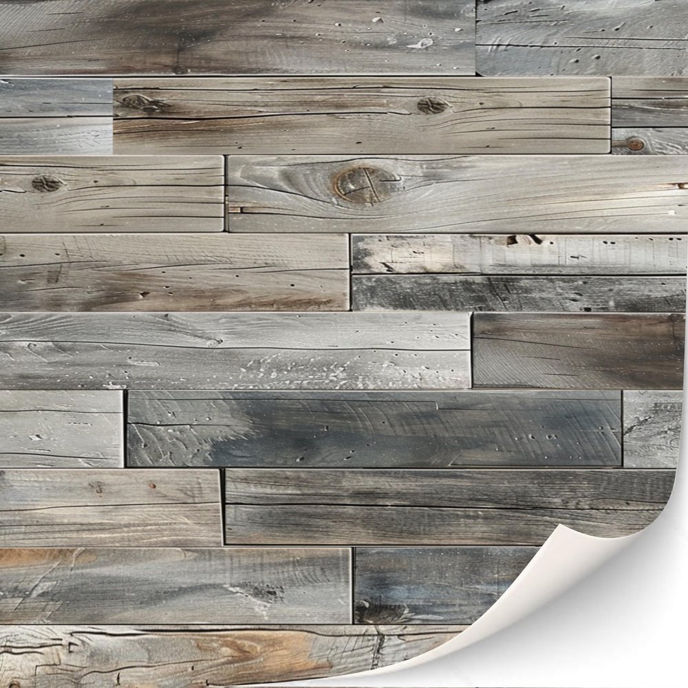 3 Sheets Self-Adhesive Flooring for Dollhouse 1:12 Scale (Winter Oak)