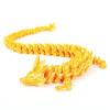 AOGATO Easter Eggs, 12inch Dragon Egg, Year of The Dragon, 3D Printed Dragon, Executive Desk Toys, Articulated Dragon, Fidget Toys Gifts for Adults (Gold) view 4