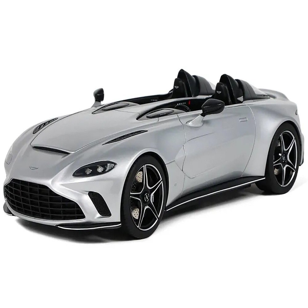 2020 V12 Speedster Silver Metallic 1/18 Model Car by GT Spirit GT430