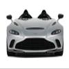2020 V12 Speedster Silver Metallic 1/18 Model Car by GT Spirit GT430 view 2