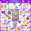 1000Pcs Bulk Party Favors for Kids, Fidget Toys Pack,Stocking Stuffers, Treasure Box Chest, Birthday Party, Classroom Carnival Prizes, Pinata Stuffers, Goodie Bag Stuffers, Stress Relief, Sensory Toys view 3