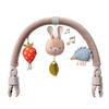 Taf Toys Arch | Ideal for Infant & Toddlers, Fits Stroller & Pram, Activity Arch with Fascinating Toys, Stimulates Babys Senses and Motor Skills Development, Easier Outdoors (Musical Bunny Arch) view 1