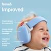 Alpine Muffy Baby Comfort - Protects Hearing for Babies and Toddlers - CE & ANSI Certified - Unique Headband for Safe fit & Comfort - Multi-adjustable for Ages 3-48 Months - 24dB Sound Reduction, Blue view 2