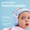 Alpine Muffy Baby Comfort - Protects Hearing for Babies and Toddlers - CE & ANSI Certified - Unique Headband for Safe fit & Comfort - Multi-adjustable for Ages 3-48 Months - 24dB Sound Reduction, Blue view 4