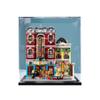 FEIRUBO Transparent Acrylic Display Case for Lego10312 Jazz Club Street View Display Case (Model not Included) (2mm) view 1