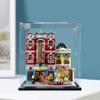 FEIRUBO Transparent Acrylic Display Case for Lego10312 Jazz Club Street View Display Case (Model not Included) (2mm) view 2