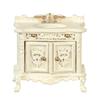 Dolls House Vanity Unit Sink Basin Cream 1:24 Half Inch JBM Bathroom Furniture, White view 1