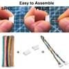 SH1.0 to PB1.25 Pre-Crimped Cables and Connectors Kit Compatible with JST SH 1.0mm Molex PicoBlade 1.25mm for I2C Qwiic Stemma QT Wire Flight Controller F405 H7 view 3