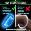 Starlux Games GLOW IN THE DARK SPORTS BRACELETS: 6 Blue, 6 Green | Identify Teams | Light Up 12 players | For Glow in the Dark Basketball, Football, Volleyball, Soccer | Bright, Adjustable & Reusable view 3