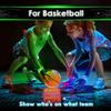 Starlux Games GLOW IN THE DARK SPORTS BRACELETS: 6 Blue, 6 Green | Identify Teams | Light Up 12 players | For Glow in the Dark Basketball, Football, Volleyball, Soccer | Bright, Adjustable & Reusable view 4
