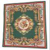 Dolls House Rug Green Victorian Design Area Carpet Miniature Floor Accessory view 1