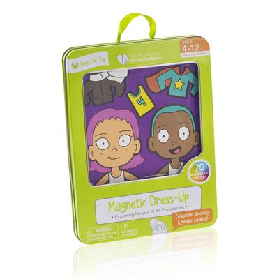Open The Joy Magnetic Dress-up Playset for Kids - Mix and Match Magnetic Outfits, Accessories, and Characters - Ages 4 and Up