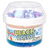 Beach Breeze - Hybrid Clear Butter Textured Slime - Handmade in USA - Dope Slimes - Beige/Blue - 8 fl/oz view 1