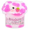 Strawberry Cow - Cloud Textured Slime - Handmade in USA - Dope Slimes - Pink - 8 fl/oz view 3