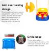 3 in 1 Toddler Swing Set Baby Swing Seat Anti Snug Secure Detachable Kids Swing Set for Playground Indoor Outdoor view 3