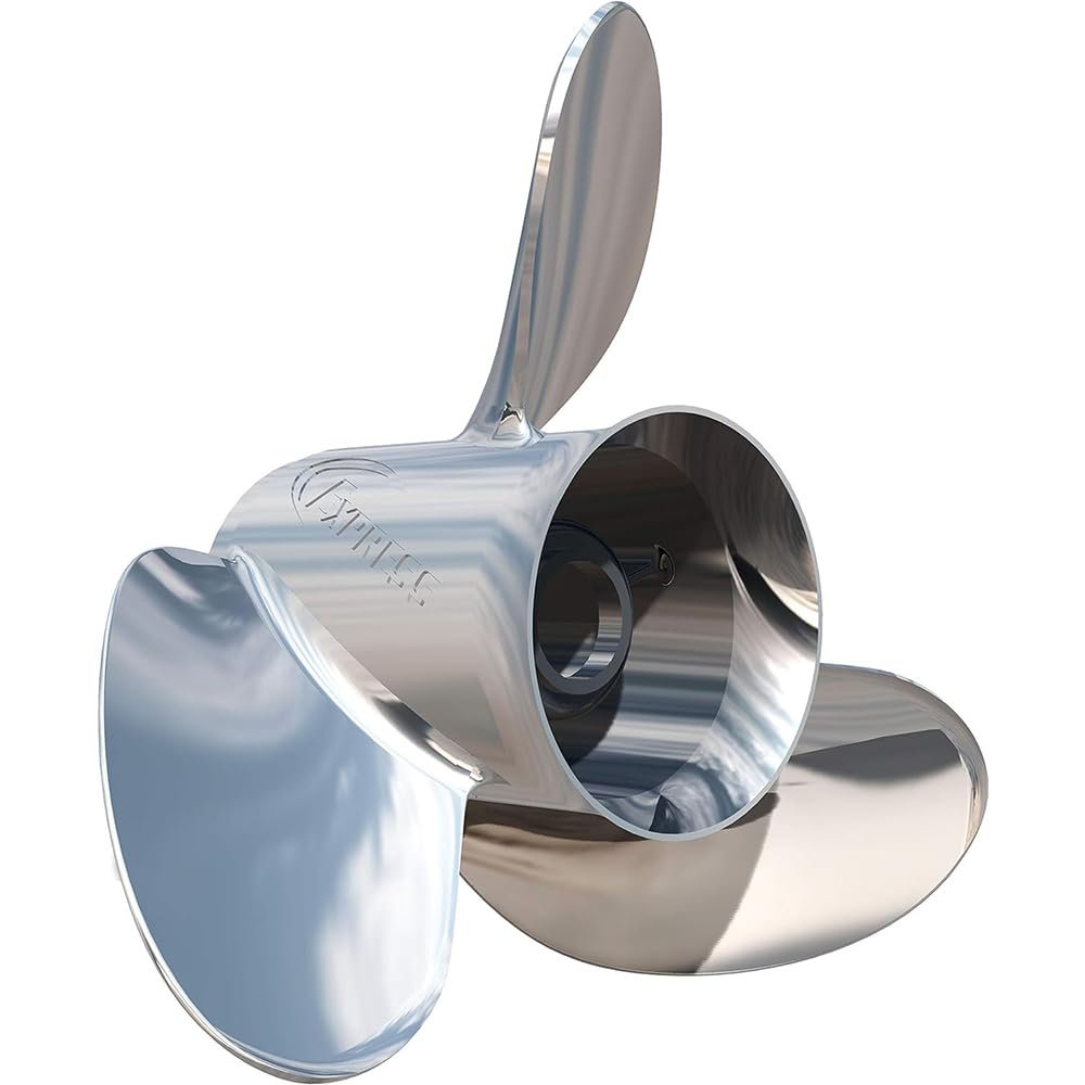 RAREELECTRICAL New Stainless Steel Propeller Compatible With Chrysler I/O Johnson/Evinrude Honda Mercury For All Years By 31432112 Ex1/Ex2-1321 Diameter 13.25" X 21" Pitch 3 Blades Right Hand Rotation