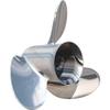 RAREELECTRICAL New Stainless Steel Propeller Compatible With Chrysler I/O Johnson/Evinrude Honda Mercury For All Years By 31432112 Ex1/Ex2-1321 Diameter 13.25" X 21" Pitch 3 Blades Right Hand Rotation view 1