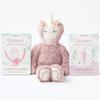 Slumberkins 14" Unicorn Kin & 2 Board Books Complete Set Bundle | Promotes Authenticity, Confidence & Healthy Friendships | Social Emotional Tools for Ages 0+ (Unicorn Kin Plush + 2 Board Books) view 1