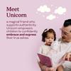 Slumberkins 14" Unicorn Kin & 2 Board Books Complete Set Bundle | Promotes Authenticity, Confidence & Healthy Friendships | Social Emotional Tools for Ages 0+ (Unicorn Kin Plush + 2 Board Books) view 2