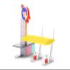 CANDYCAR Wooden Diecast Collection - Rocket Fuel Station, Premium Handcrafted Beech Wood Toy view 1